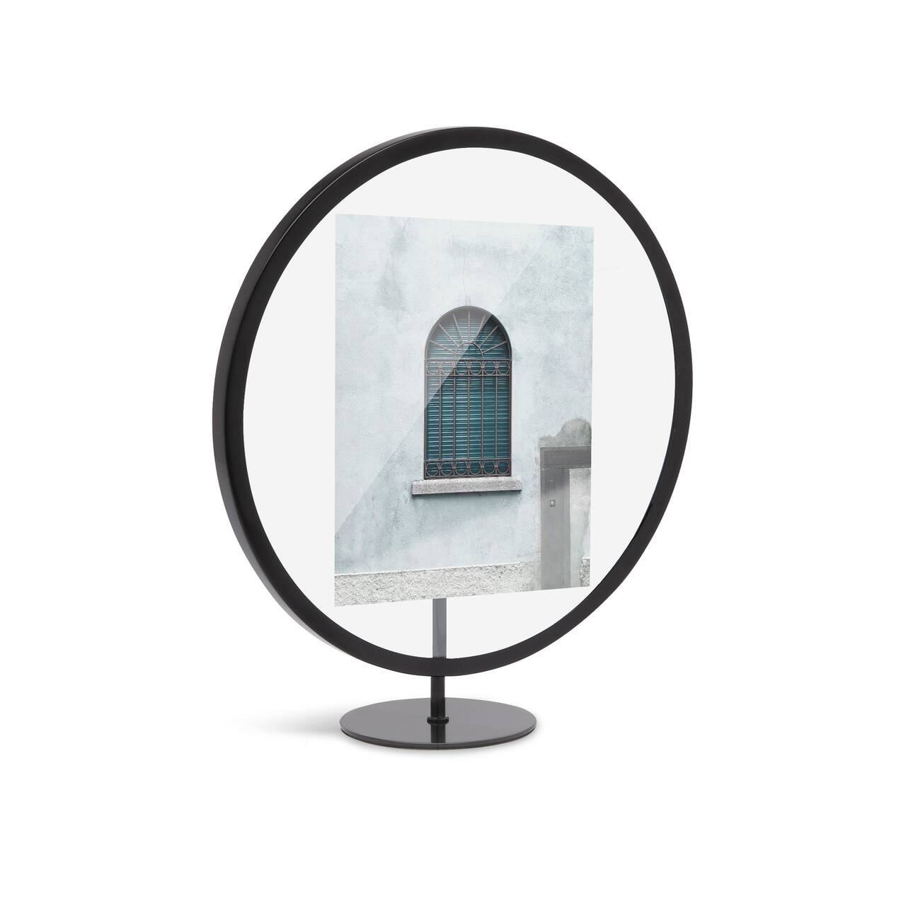 Umbra Black Infinity Round 5" X 7" Picture Frame